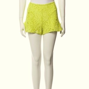 NWT Lovers + Friends Alexis Neon Lace Shorts